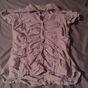 ⬇️ Light gray blouse by Max Studio