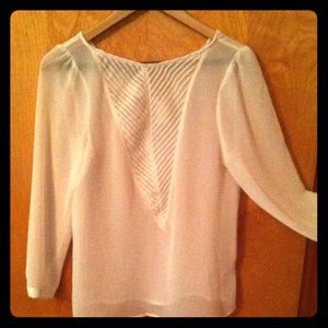 Kimchi Blue Small Sheer Blouse.