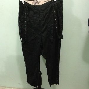 Free People suspender pants!