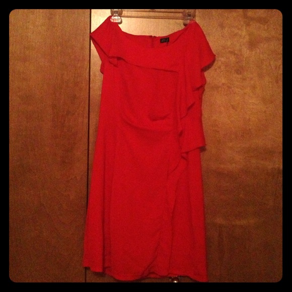Red dress