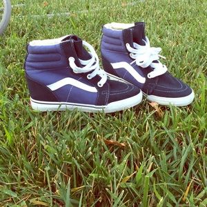Vans sk8 hi top wedges