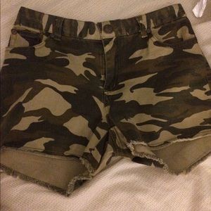 Camo shorts