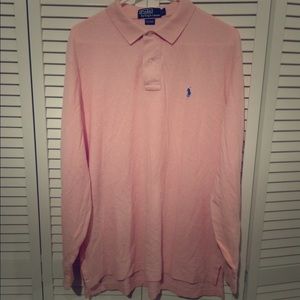 Polo by Ralph laurel ( pink long sleeves)