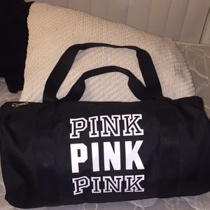 PINK black bag