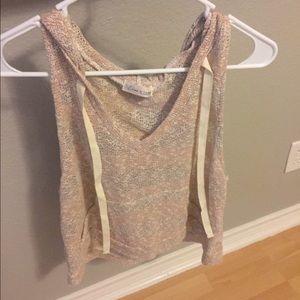 Hooded Crop Tank
