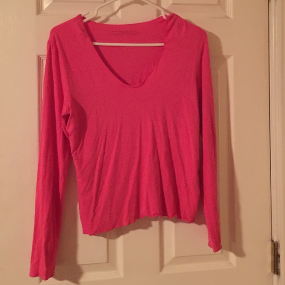 Banana Republic Pink Soft Tshirt-Size Med
