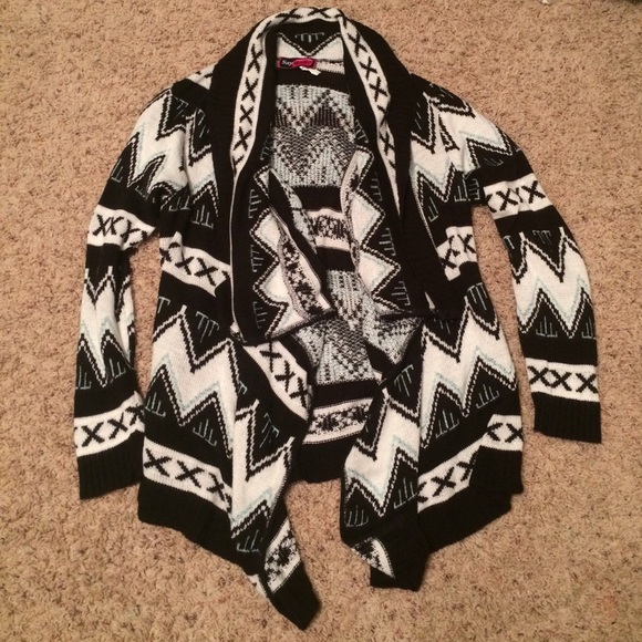 Aztec cardigan sweater - medium
