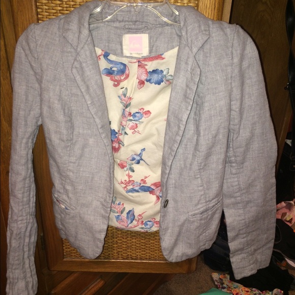 Quick silver blazer