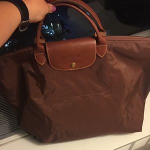 Brown Longchamp Bag