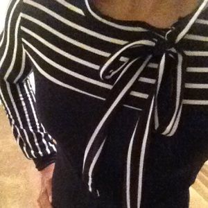 Black & White Striped Shirt