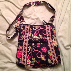 Vera Bradley Ribbons cross-body hipster!!