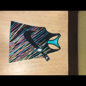 Multi color nike tank top