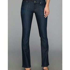 Dark blue Cindy Slim Boot DL1961 jeans!