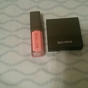 Deluxe Samples of Laura Mercier bronzer and gloss