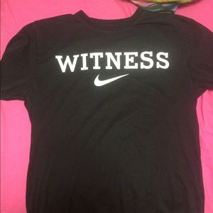 NWOT! "Witness" Nike Dri-Fit T-Shirt
