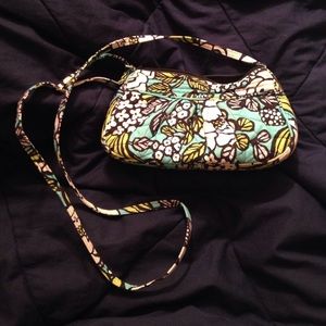Small vera bradley cross-body purse