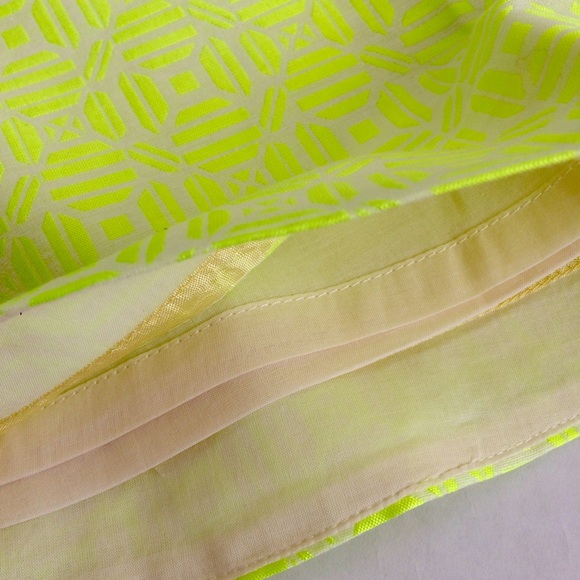 💋DONATED💋J Crew Neon Jacquard Skirt - Picture 4 of 4