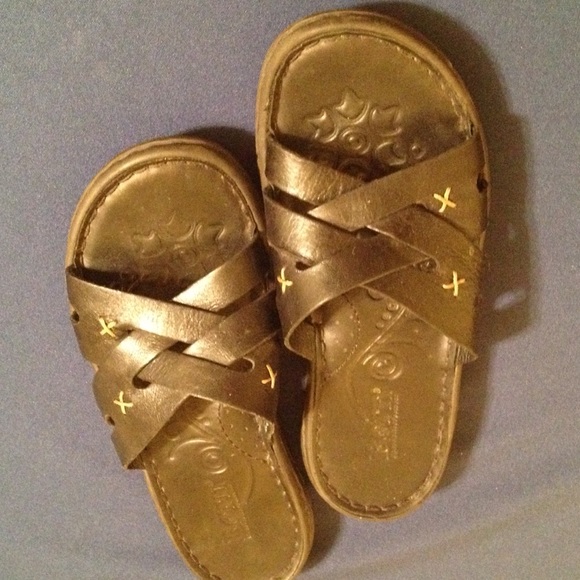 Comfy simple Born BLACK sandals