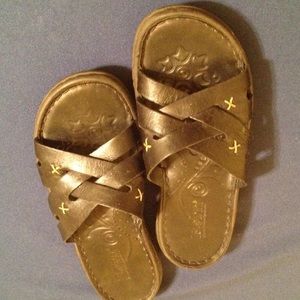 Comfy simple Born BLACK sandals