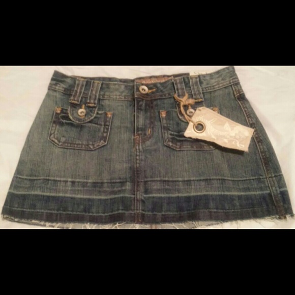 MUDD Denim Skirt
