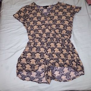 Patterned Romper