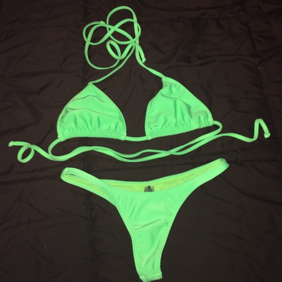 Pakaloha Neon Green Bikini