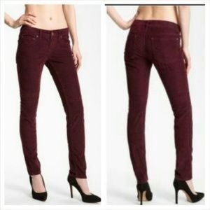 💐Free People Skinny cords corduroy pants jeans 25