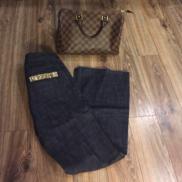 NWOT The Limited Jewel Pocket Flare Jeans