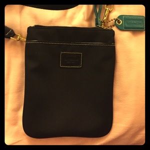 Coach black crossbody bag