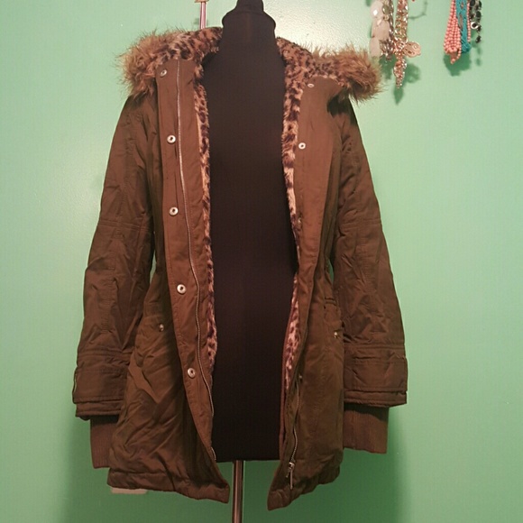 *FINAL SALE* Olive Green Winter Coat