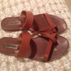 Steve Madden brown sandals