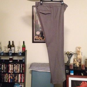 Gray slacks