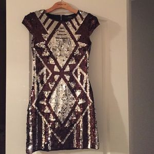Arden B Party Sequence dress