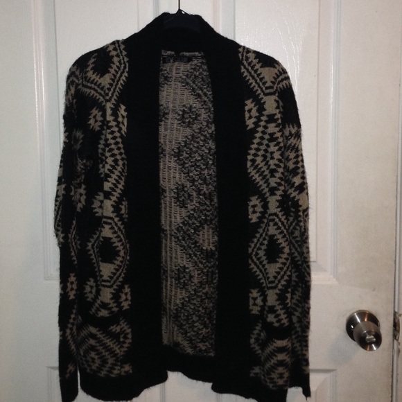 Tribal Print Cardigan