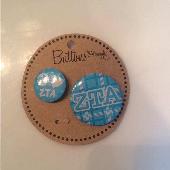 Zeta Tau Alpha buttons
