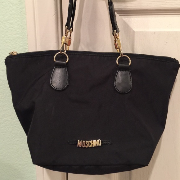 Authentic Moschino Nylon Reversible Purse