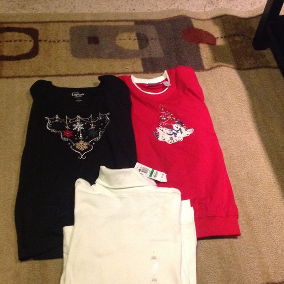 2 tops for the price of 1-turtleneck NOT included