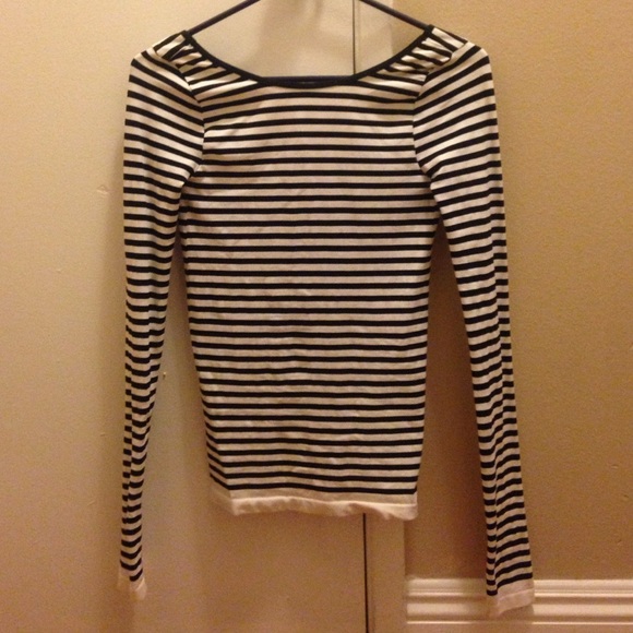 Free People Intimately Lowback Striped Top