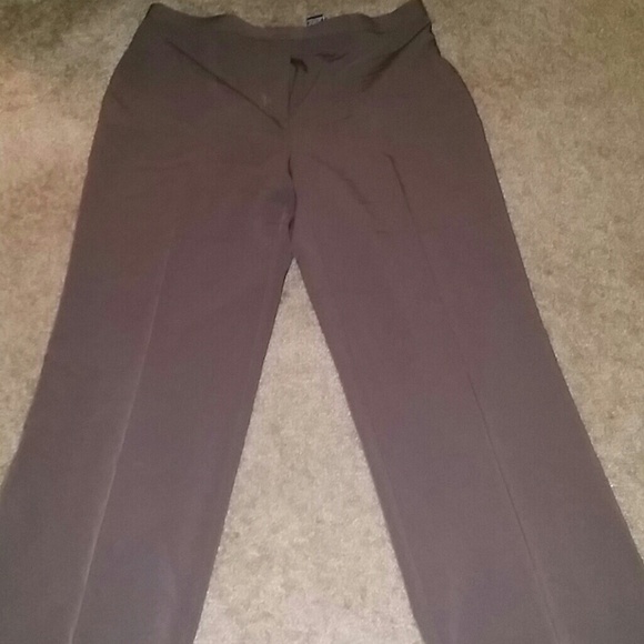 Brown dress pants