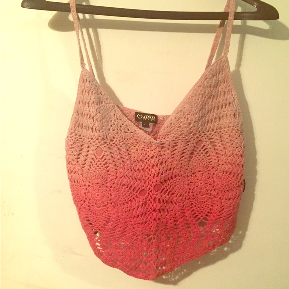 Hippie crop top RESERVED