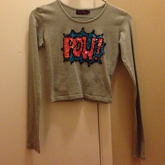 Motel Rocks Pow! Crop Top