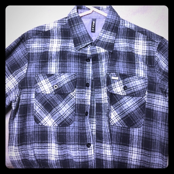 Men's M rvca button up