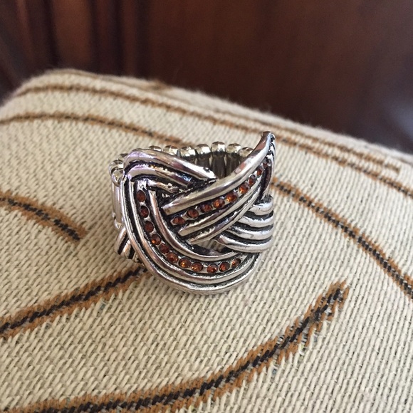 "INTOXICATING ILLUSIONS"BROWN RING,BUY 3GET 1 FREE