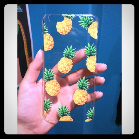 Pineapple clear iPhone 6 plus case