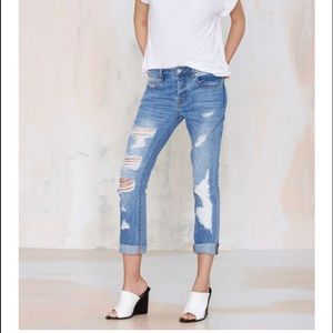 Distressed Jeans Nasty Gal