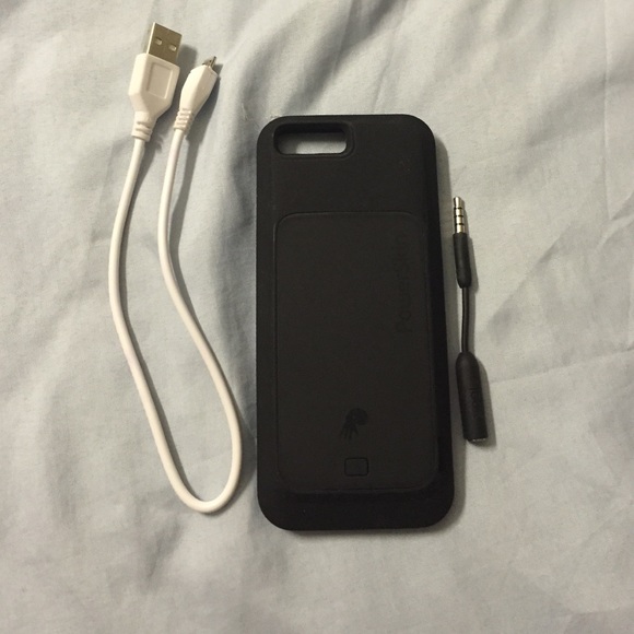 Black iPhone 5/5s Rechargeable Case