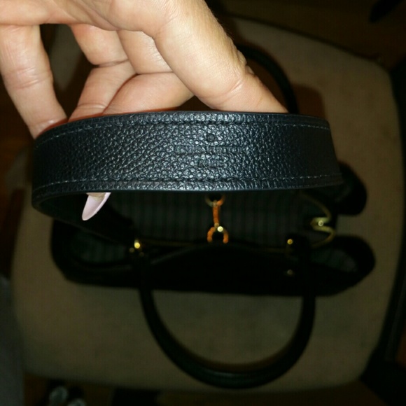 Louis vuitton montaigne mm monogram empreinte noir - Picture 4 of 4