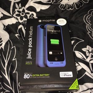 Mophie charging case for iphone 5s