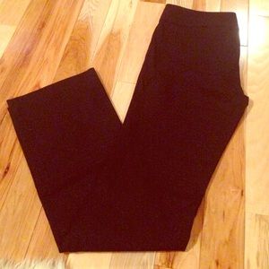Black Loft slacks bundle w peach loft skinnies