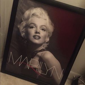 Marilyn Monroe Picture frame. (holographic)